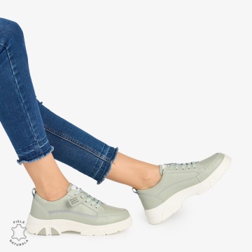 Pantofi Casual de dama din Piele Naturala COMODE CU MODEL LF1218 BARILLA
