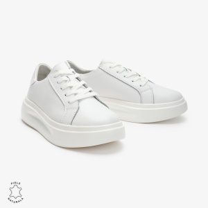 Pantofii casual de dama din piele naturală cu șiret comozi și versatili LF1447