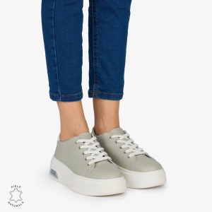 PANTOFI CASUAL Dama Piele Naturala LF1054 Culoare: GRI