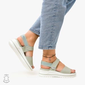 SANDALE Dama Piele Naturala CU BARETA LF1098 Culoare: BARILLA