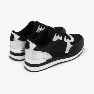 SNEAKERS dama din piele ecologica LF0706 ARGINTIU - Img 2