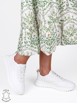 Pantofi damă din piele naturală cu aspect elegant LF1816