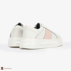 Pantofi Casual de dama din Piele naturala respirabili și ușori LF0490 Roz - Img 4