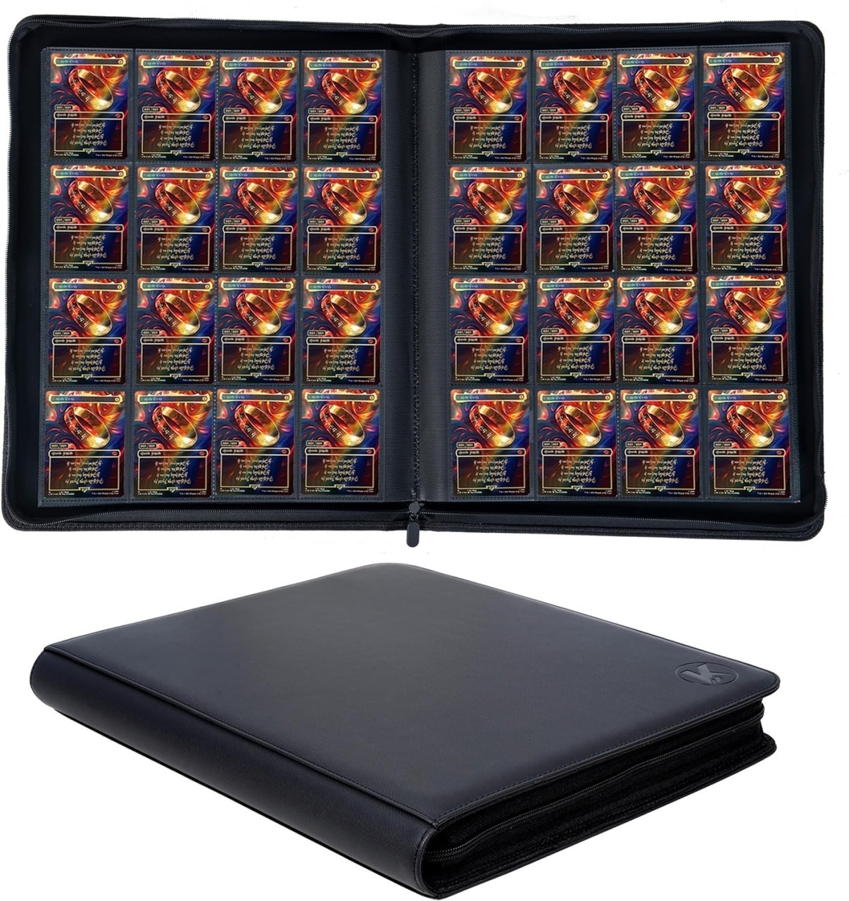 does target have pokemon cards in stock Amazon.com: 1280+ Cards 20 Pocket Card Binder Collector Card Album - Pages  Compatible with Pokemon Cards, Sports Cards, Yugioh, MTG and Other TCG main image 1