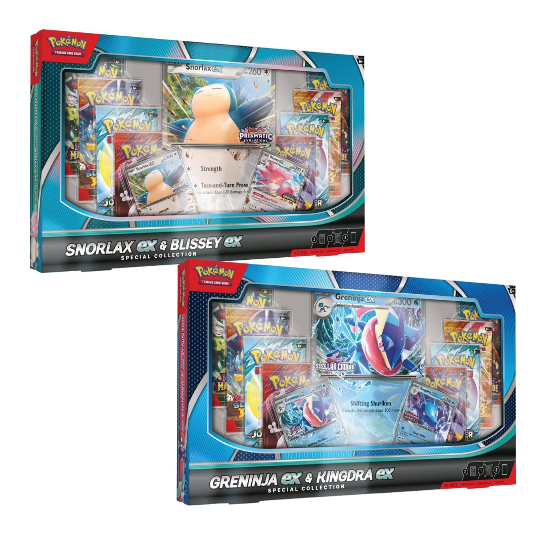 Pokémon TCG Bundle: Greninja ex & Kingdra ex + Snorlax