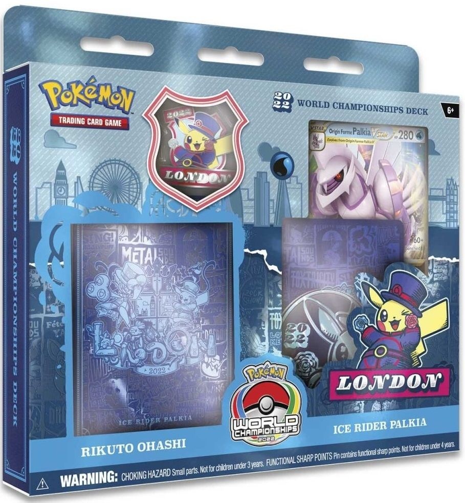 海外スリーブ　ASIA CHAMPIONSHIP SERIES 2022-23 Comandă Set Cartonase Pokémon TCG: 2022 World Championship