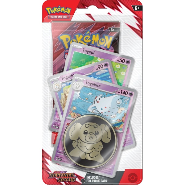 Блистер Premium Checklane Pokémon TCG Destined Rivals (Team Rocket) Промо Togekiss - Scarlet & Violet sv10 (En)