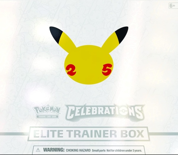Comandă Pokémon 25th Anniversary Celebrations Elite Trainer Box