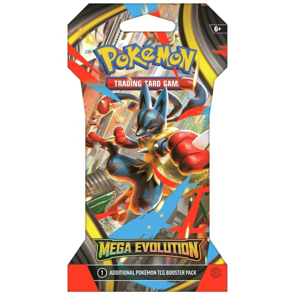 Pokémon TCG Mega Evolution Бустер пакет в ръкав (10 карти)