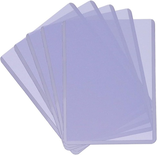 Комплект от 25 карти Toploaders TCG + меки калъфи 7,62 × 10,2 см