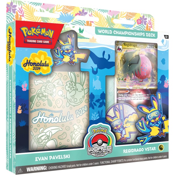 Комплект Pokémon TCG: 2024 World Championship Deck - Evan Pavelski: VSTARidrago Regidrago
