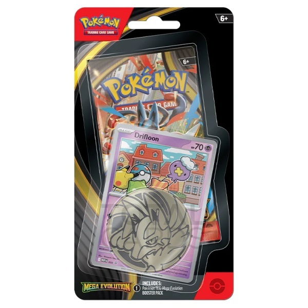 Checklane Блистер Pokémon TCG Mega Evolution - Промо Drifloon