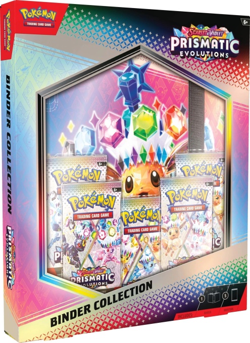 Pokemon TCG: Колекция папки с призматични еволюции 8.5 Scarlet &amp; Violet