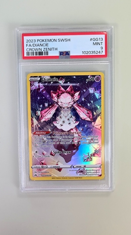 Diancie Full Art #GG13/GG70 PSA 9 Mint | PokeMANIA