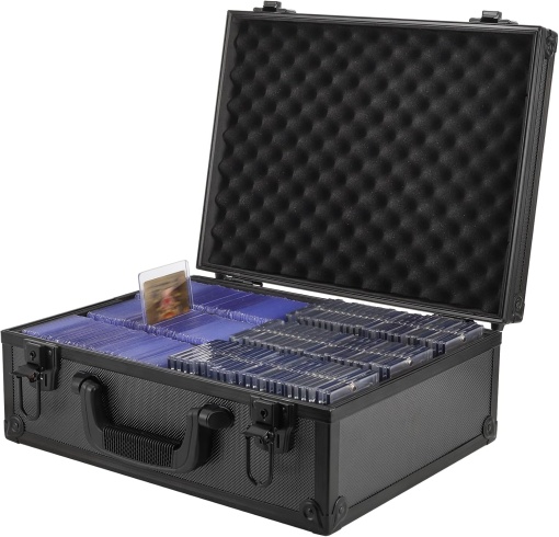 Toploader Storage Box for 7.62x10.16cm (3x4") 35pt Rigid Cards, Top Loader Card Storage (Holds 600+ Toploaders)