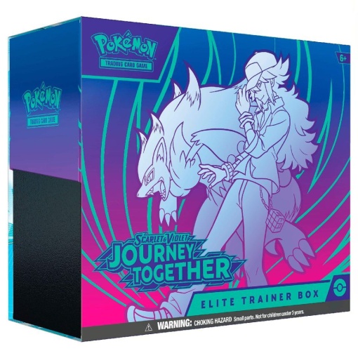 Предварителна поръчка: Pokémon TCG Scarlet &amp; Violet 9 Journey Together Elite Trainer Box