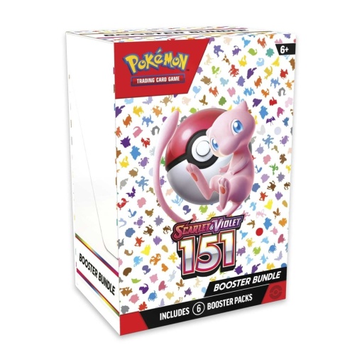 Cutie Pokémon TCG TCG Scarlet &amp; Violet 151 BG Бустер пакет Фабрично запечатан - 6 бустера