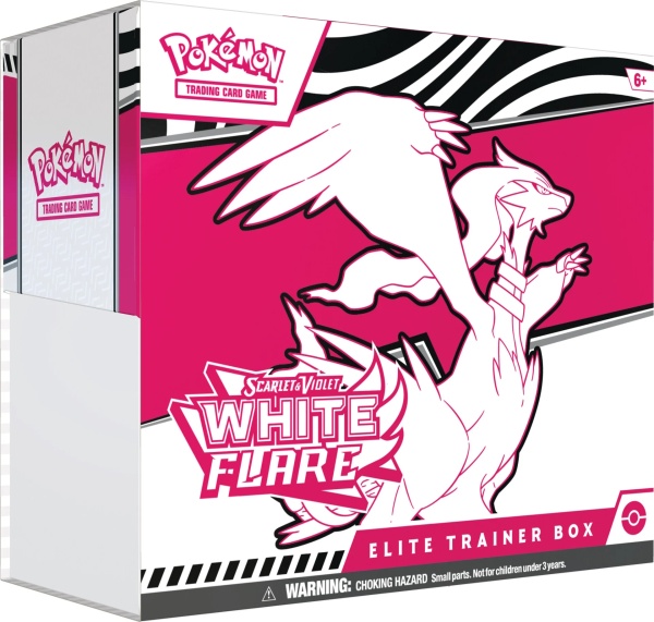 Pokémon TCG: Scarlet & Violet - White Flare Кутия за елитни треньори 🔥