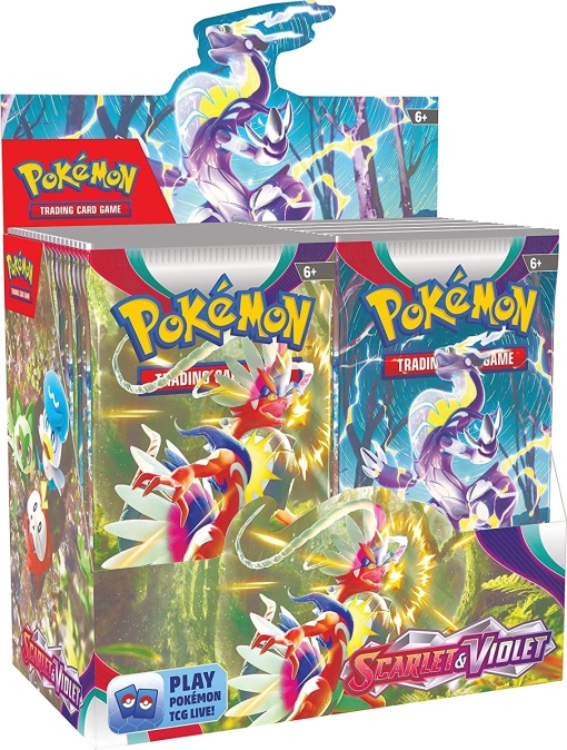 Pokémon TCG TCG Scarlet &amp; Violet Booster Display Box (36 опаковки)