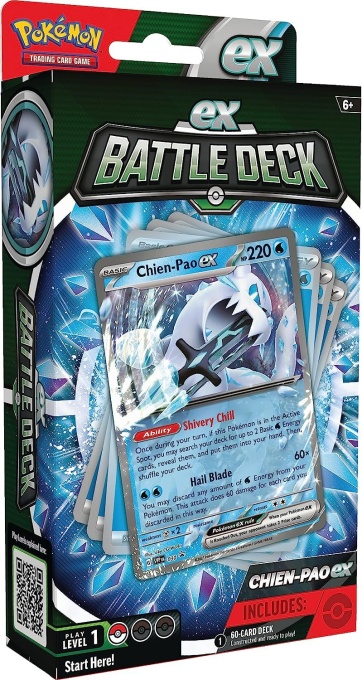 Комплект Pokémon TCG: Бойно тесте - Chien-Pao EX