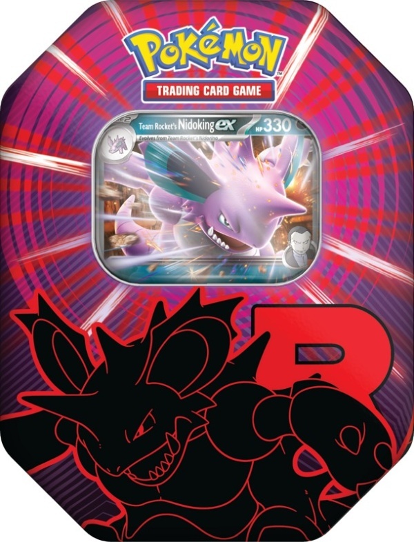 Pokémon TCG: Nidoking-EX Tin на Team Rocket
