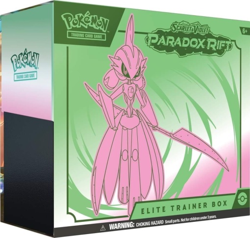 Pokémon TCG: Scarlet & Violet 4 Paradox Rift Кутия за елитни треньори - Iron Valiant