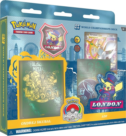 Комплект Pokémon TCG: 2022 World Championship Deck - Ondrej Skubal: ADP