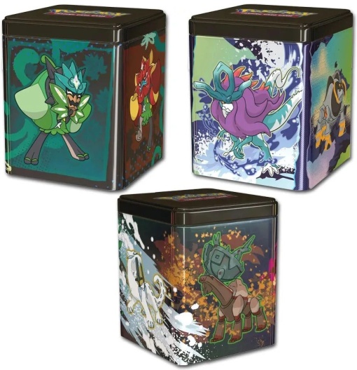 Предварителна поръчка: Кутии Pokémon TCG March Stacking Tins (Q1 2025)