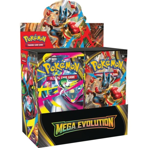 Pokémon TCG Mega Evolution TCG Mega Evolution Бустер дисплей Бустер кутия (36 опаковки)