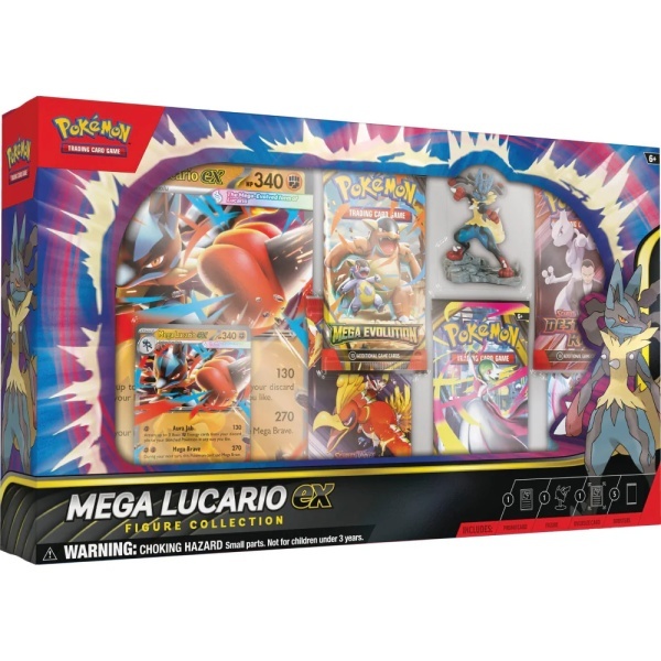 Pokémon TCG: Mega Lucario EX Figurensammlung