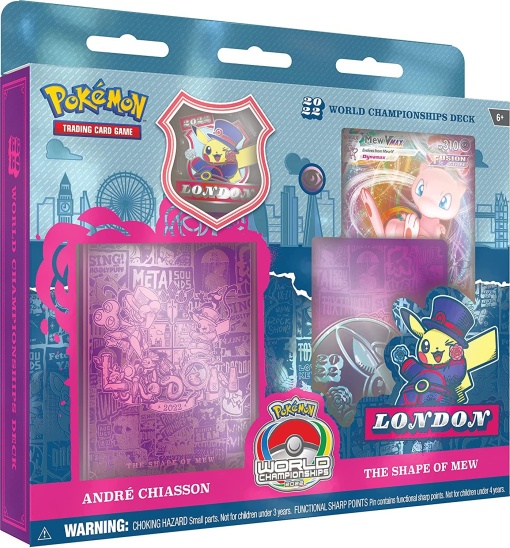 Комплект Pokémon TCG: Дреха за световния шампионат по Pokémon 2022 - Андре Чиасон: Формата на Mew