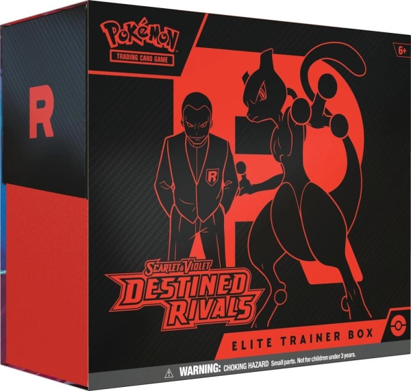 Кутия за елитни треньори Pokémon TCG Destined Rivals (Team Rocket) - Scarlet & Violet sv10 (Български)