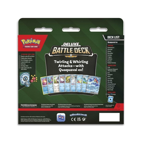 Pokmon TCG: Deluxe Battle Deck - Quaquaval EX