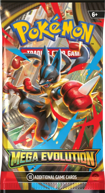Pokémon TCG Mega Evolution Booster Pack - 1 бустерна опаковка