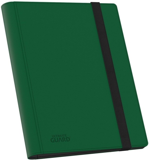 TCG Binder Card Storage Map TCG Ultimate Guard FlexXfolio 18 poches XenoSkin Portfolio - Vert (360 cartes)