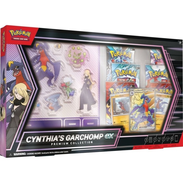 Комплект Pokémon TCG: Cynthia's Garchomp Ex Premium Collection