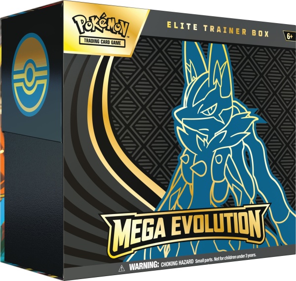 Pokémon TCG: Мега еволюция - Mega Lucario Elite Trainer Box