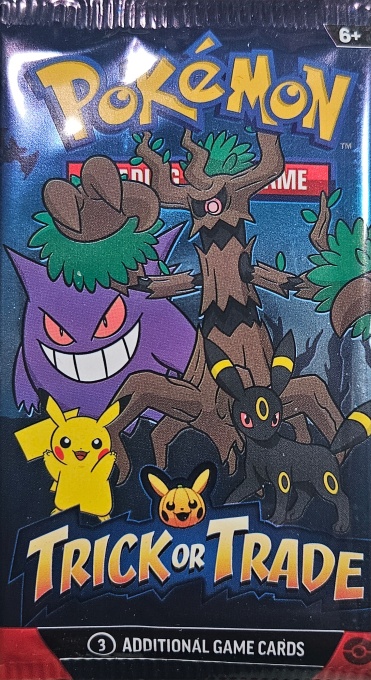 Pokémon TCG BOOster Trick or Trade Pack (2024) - мини бустерна опаковка