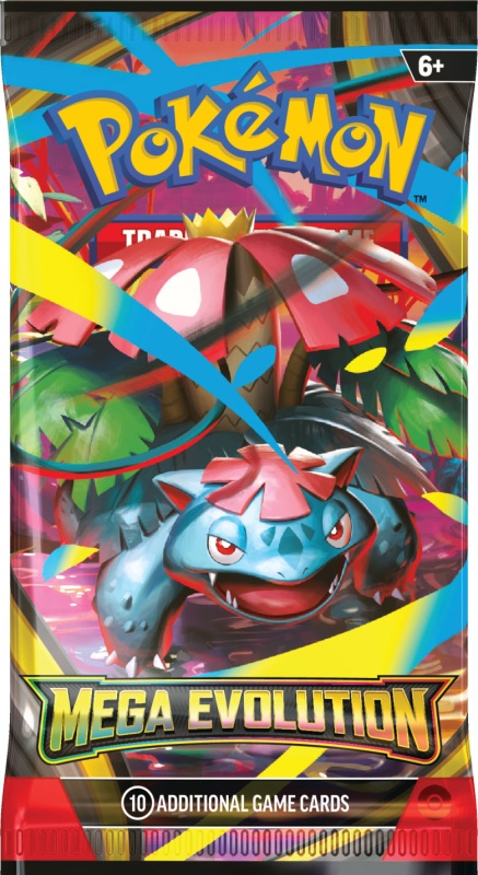 Pokémon TCG Mega Evolution Booster Pack - 1 Booster Pack