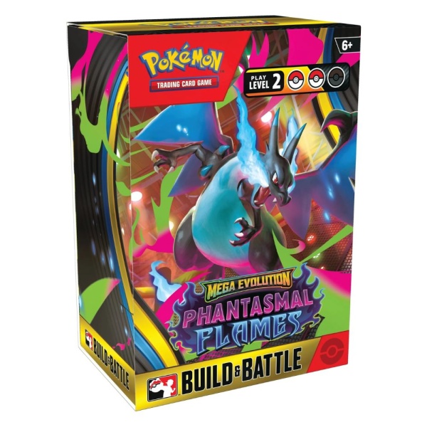 Pokemon TCG: Mega Evolution - Phantasmal Flames - Кутия за изграждане и битка