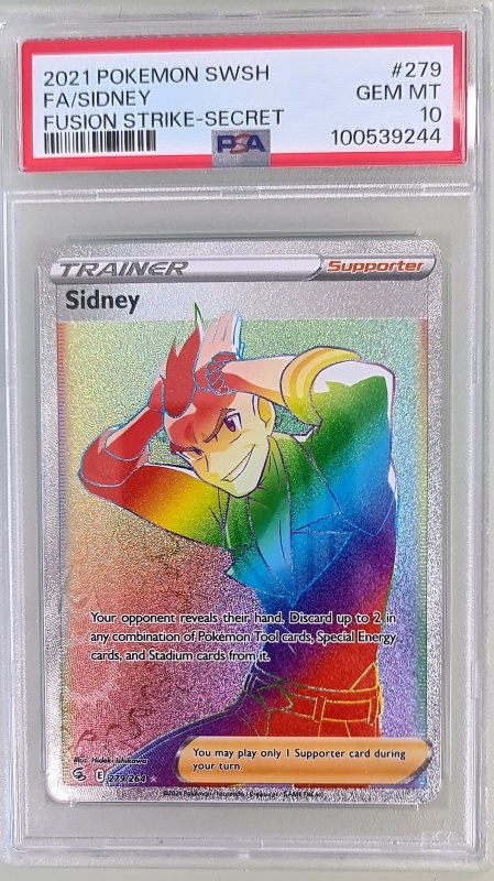 Sidney FA/SIDNEY #279/264 Изключително рядък (английски) PSA 10 GEM MT