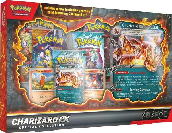 Комплект Pokémon TCG: Charizard ex Special Collection