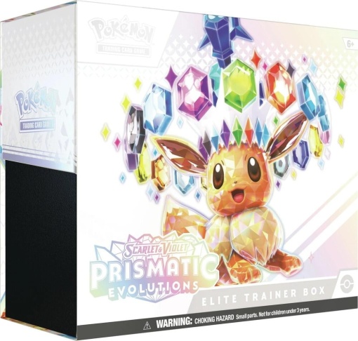 Комплект Pokémon TCG Scarlet &amp; Violet 8.5 Prismatic Evolutions Elite Trainer Box Set