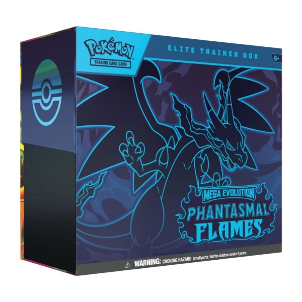 Pokémon TCG: Megaevolución - Llamas Fantasmales - Caja de Entrenador de Élite