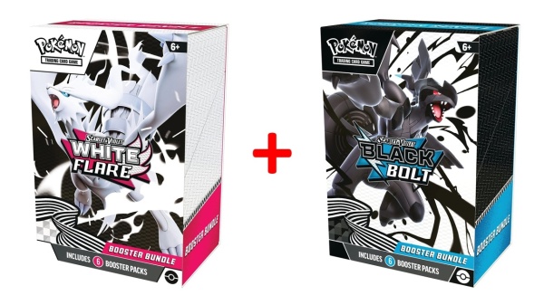 Pokmon TCG: Scarlet & Violet - Unova Legends Power Bundle (2 ETBs & 2  Booster Bundles)