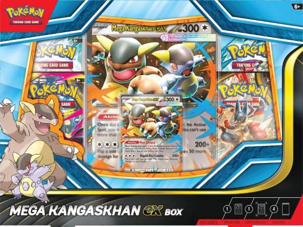 Set Pokémon TCG: Mega Kangaskhan ex Box
