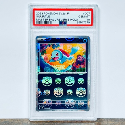 Squirtle #007/165 PSA 10 - SV2a: Скарлет и виолетово 151 (JP)