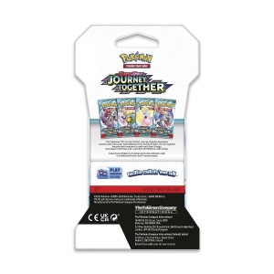 Πακέτο ενίσχυσης Pokemon TCG Journey Together με μανίκια - Scarlet & Violet 9 (10 κάρτες) - Img 6