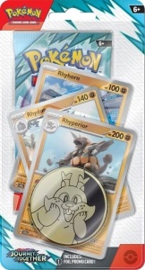 Πακέτο καρτών Pokemon TCG: Scarlet & Violet 9 Journey Together Premium Checklane Blister - Rhyperior