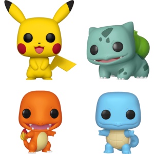 Комплект от 4 броя Funko POP! Pokémon - Pikachu, Bulbasaur, Charmander &amp; Squirtle - Img 4